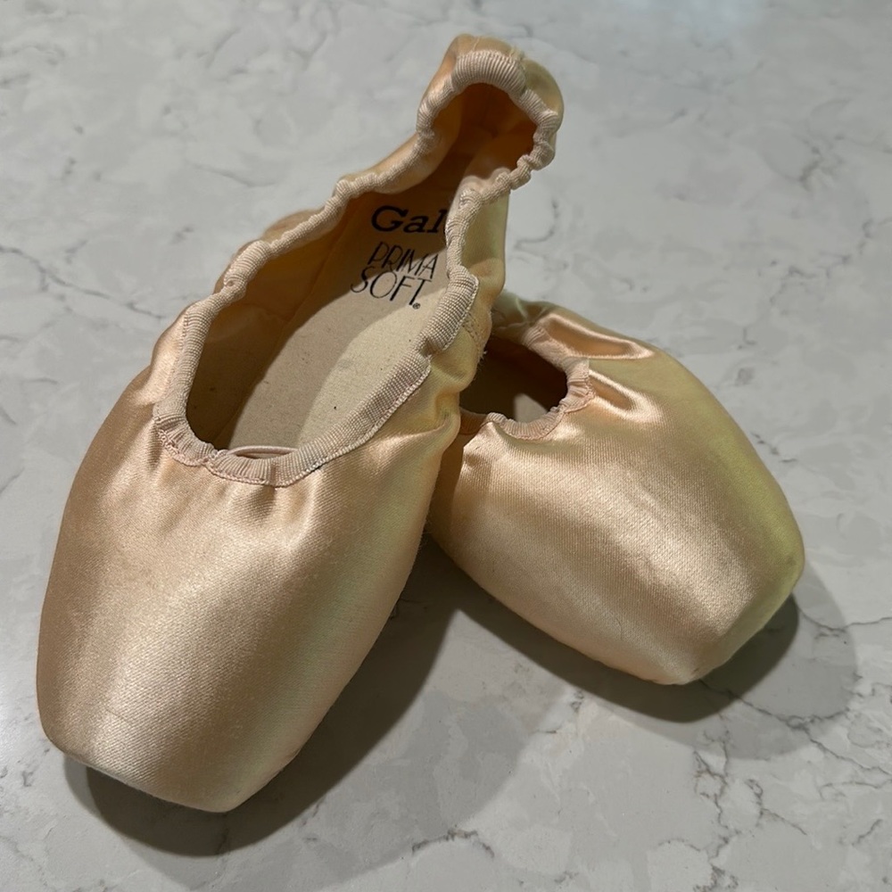 New!!!PRIMA SOFT Dance BALLET GALA POINTE Toe Shoe 6.5 xxxx
